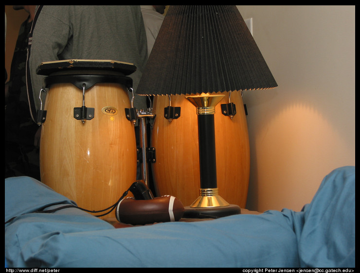 bongos! (well, congas, but whatever)