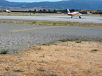 a towplane at Hollister