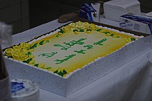 Dr. Steffes' cake