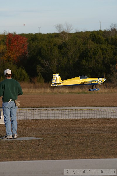 an nice 4 cycle extra or so at the Hill Country Aeromodelers field