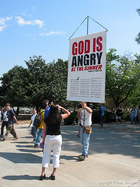 God is Apparently Angry