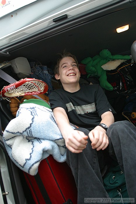 Pat, with all of the extra room in the van