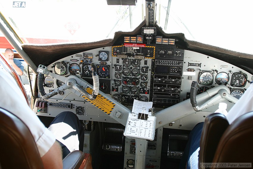 obligatory post-landing cockpit shot