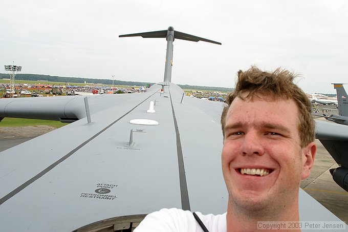 everyone needs a picture of themself with too much fill flash on a C-5