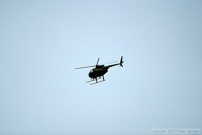 Atlanta police stalker II (N13PD) helicopter wasting gas and taxpayer money