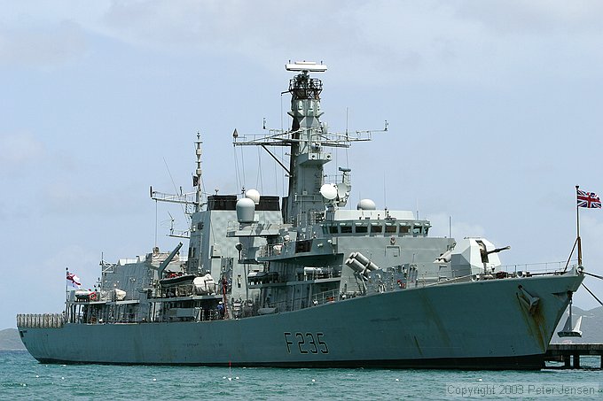 British ship in for rest
