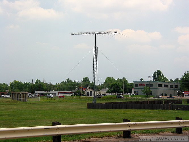 bottom-mounted rotators on Denver Federal complex FEMA-looking log periodic antennae