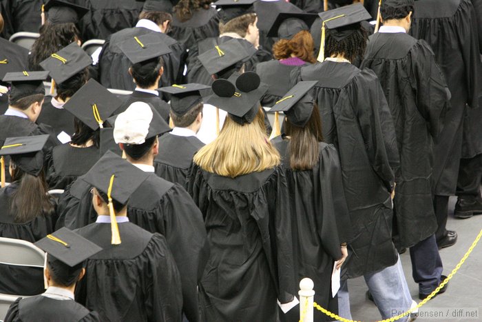 Jess' graduation cap