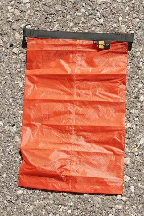 drybag for camera (unused because we only got a light sprinkle and didn't have to cross any streams I was worried about dropping my pack in)