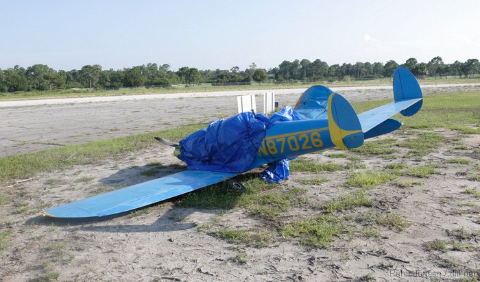 Ercoupe that has seen better days