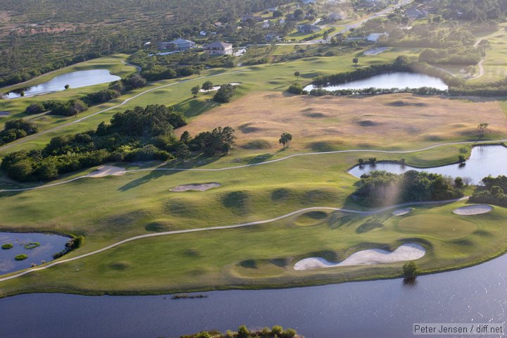 the Habitat golf course at Valkyria Airport