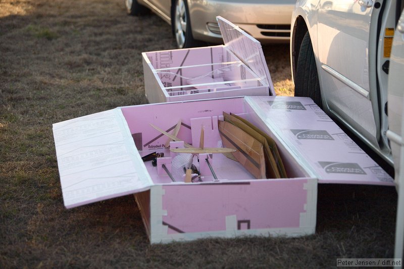 Cliff's giant plane box