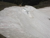 neat snow melt formation