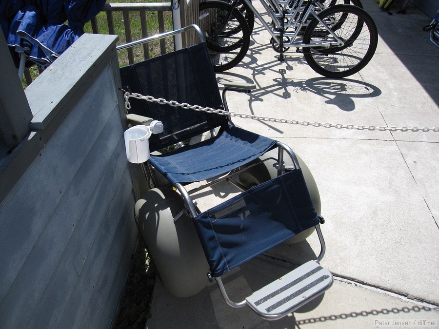 awesome beach wheel chair