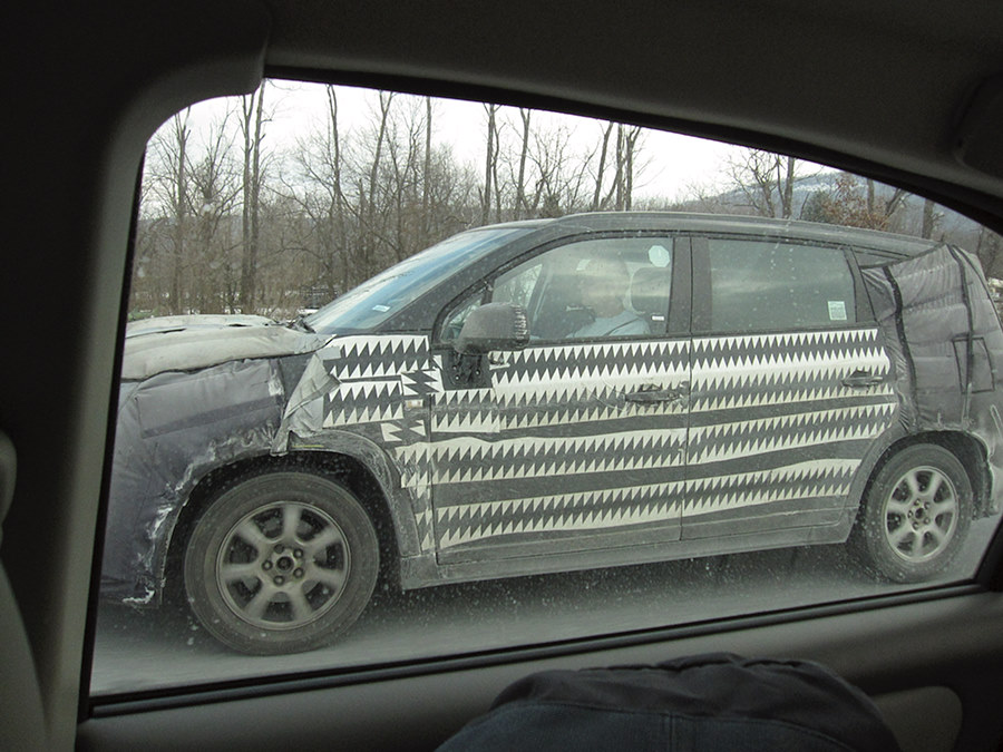 disguised car we passed on the road