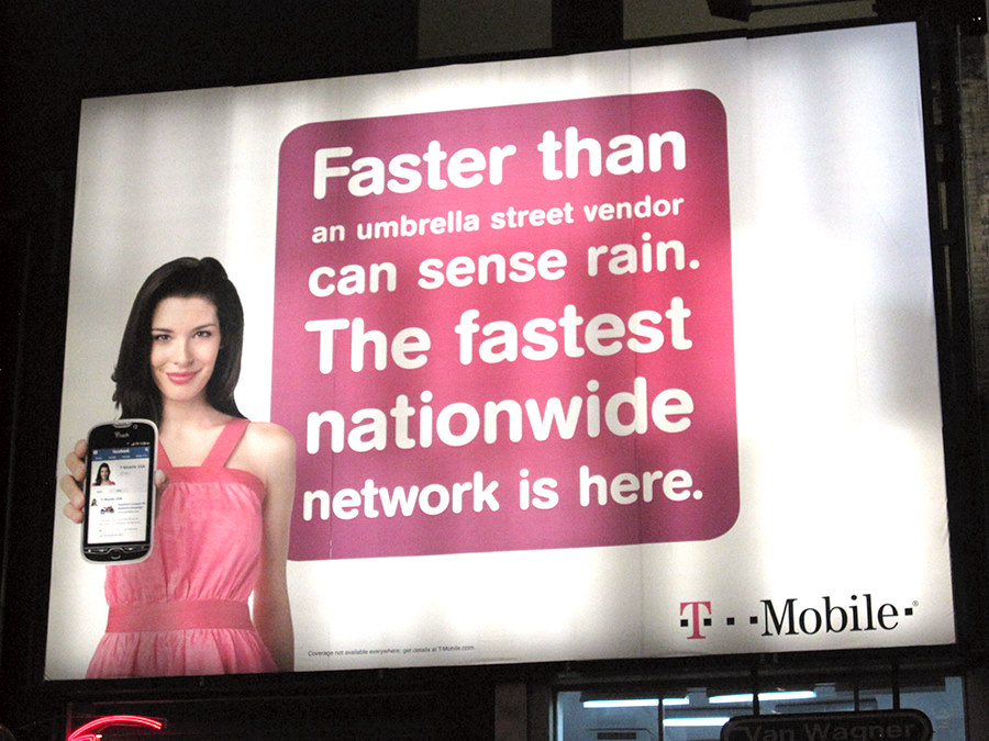 I for one hope the T-Mobile girl is not a casualty of the merger.