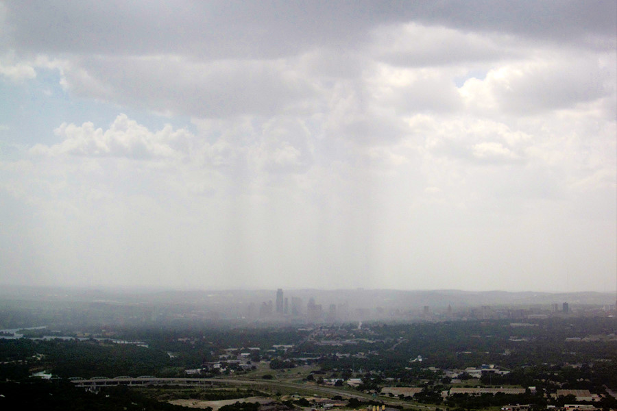 Austin rain storm