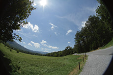 sneaking some quick sailplane time in Cades Cove