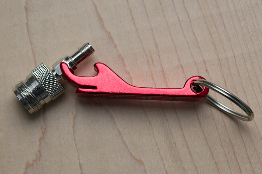modified conference freebie in to SMA wrench beer opener