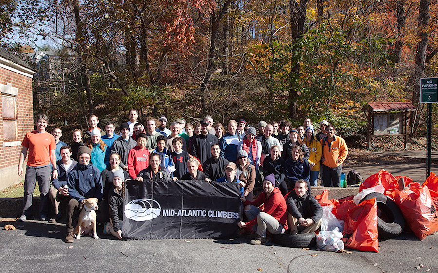 2013 Northwest Branch Adopt-a-Crag Volunteers