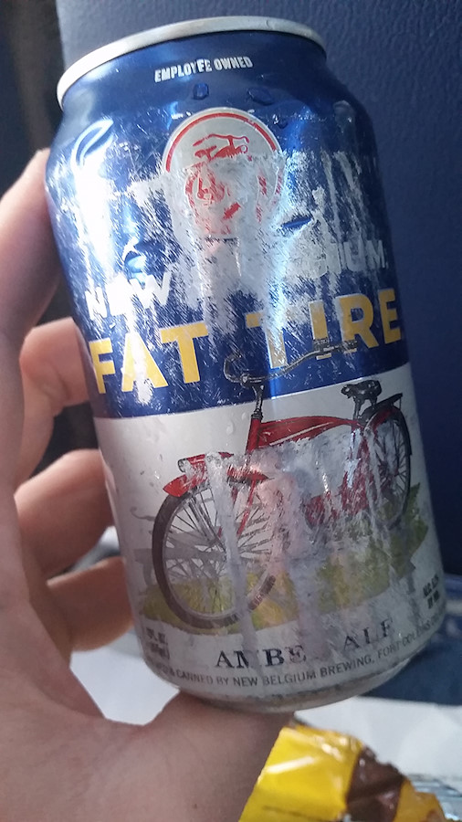 this beer has seen some friction - also, was expired several months ago