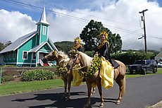 Waimea's Paniolo parade Ho'olaule'a
