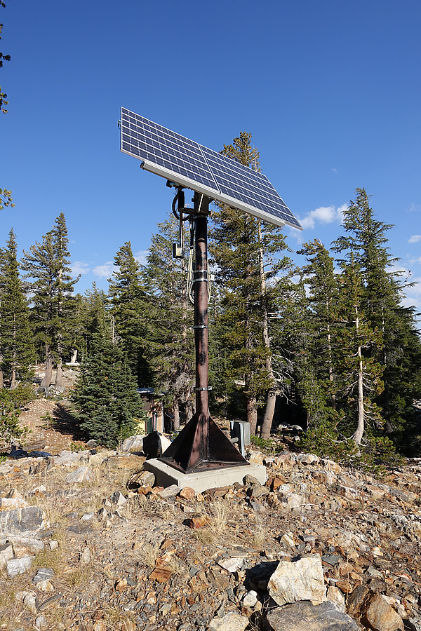 solar power at May Lake