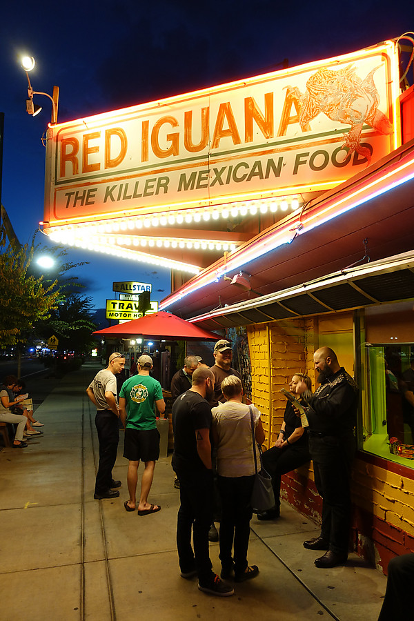 Red Iguiana - excellent food and service!