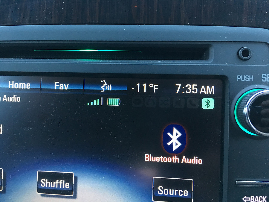 cold on the drive up