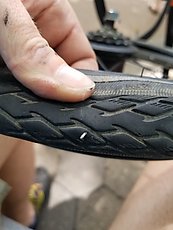 first Brompton flat - a giant staple