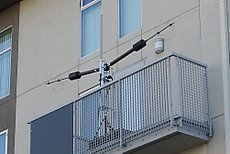 balcony ham radio antenna