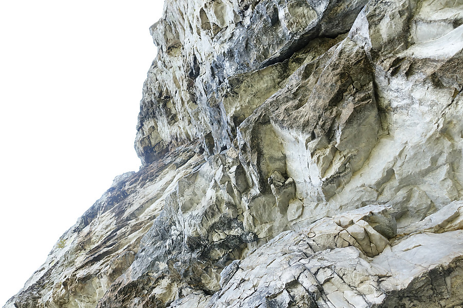 lookup up at P3 of Pleasant Overhangs