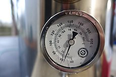 tap water temperature ~55F