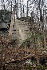 Friction wall in Patapsco