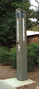 Picture of a vertical callbox