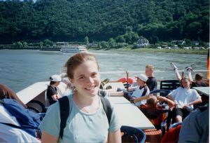 1996 Andrea on the Rhine cruise