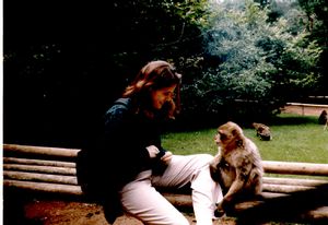 Andrea at zoo