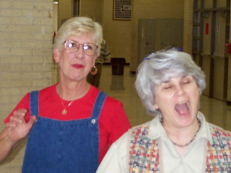 lbj mom and ann davis looking stupid