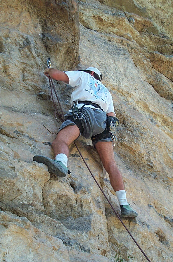 2000 08 05 Barton Creek Climbing-099