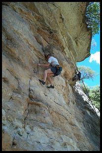 2000 08 05 Barton Creek Climbing-103