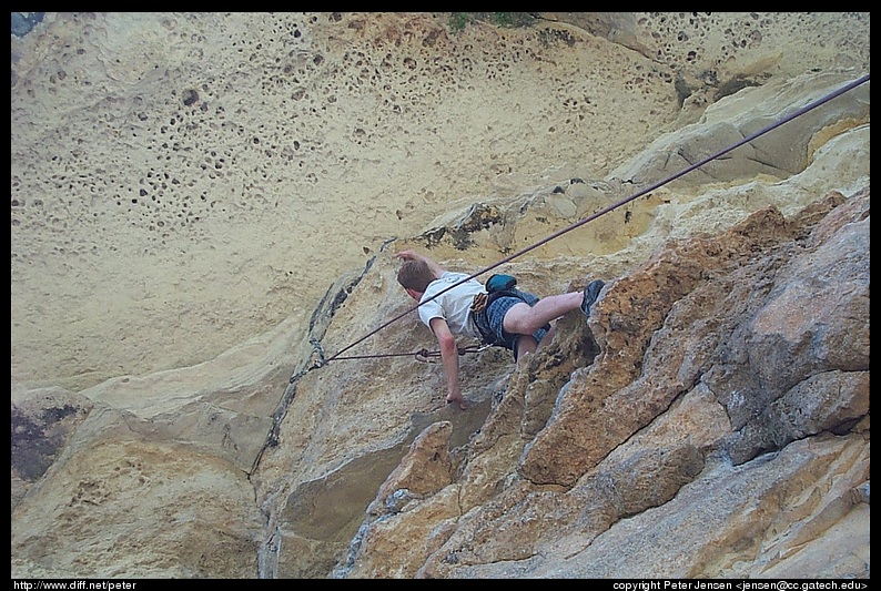 2000 08 05 Barton Creek Climbing-104