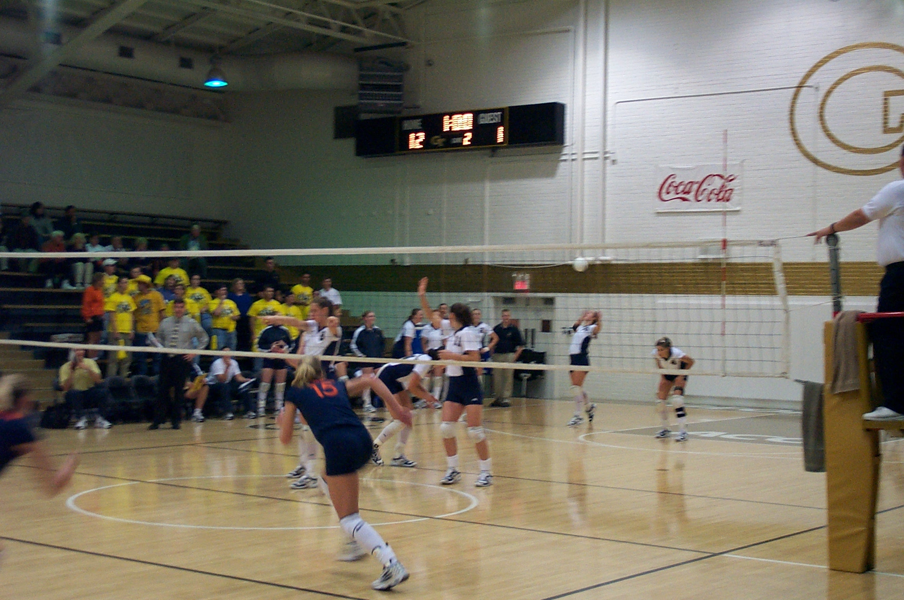 2000 10 10 Vollyball Tech Clemson-007