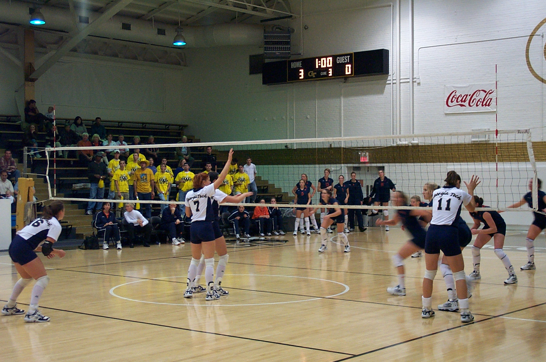 2000 10 10 Vollyball Tech Clemson-033