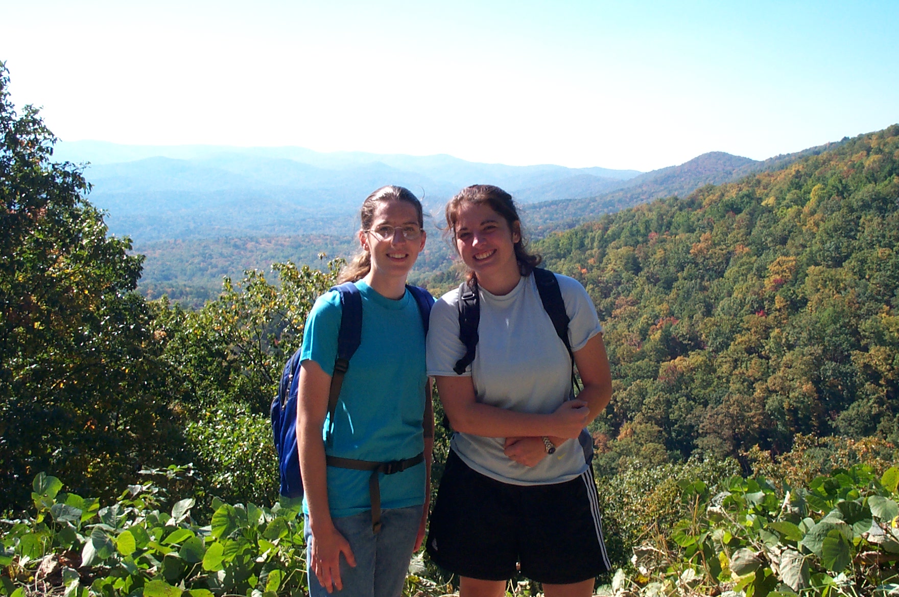 2000 10 15 Amicalola Falls hiking-014