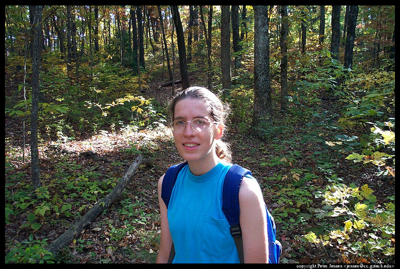 2000 10 15 Amicalola Falls hiking-024