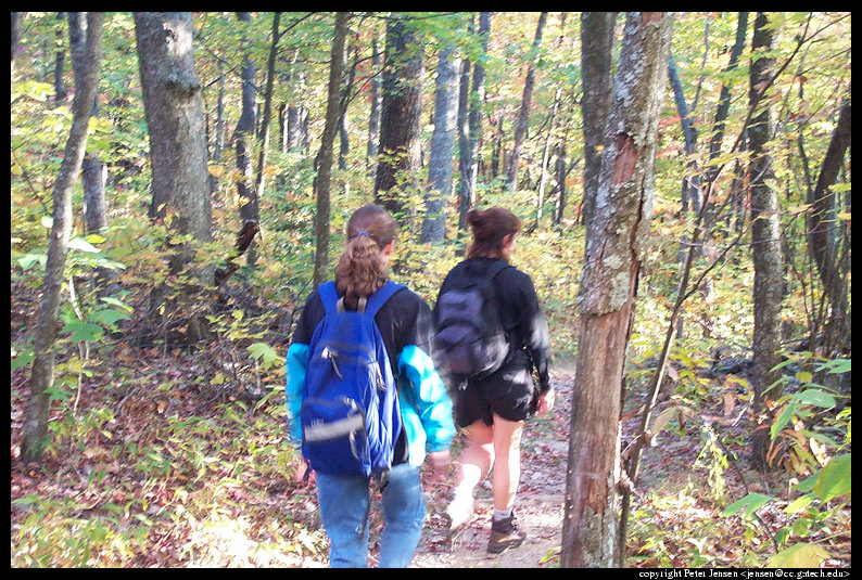 2000 10 15 Amicalola Falls hiking-026