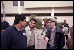 Arjun, Mubin, and Jonathan