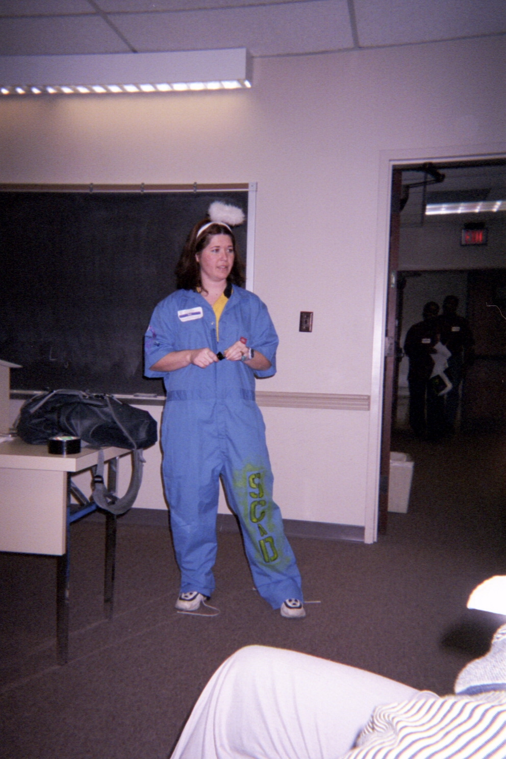 A Savannah college of Art and Design RA gives a presentation