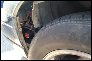 1995 Chevrolet Lumina in impound lot-050