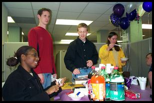 2001 03 30 Eric going away party-11